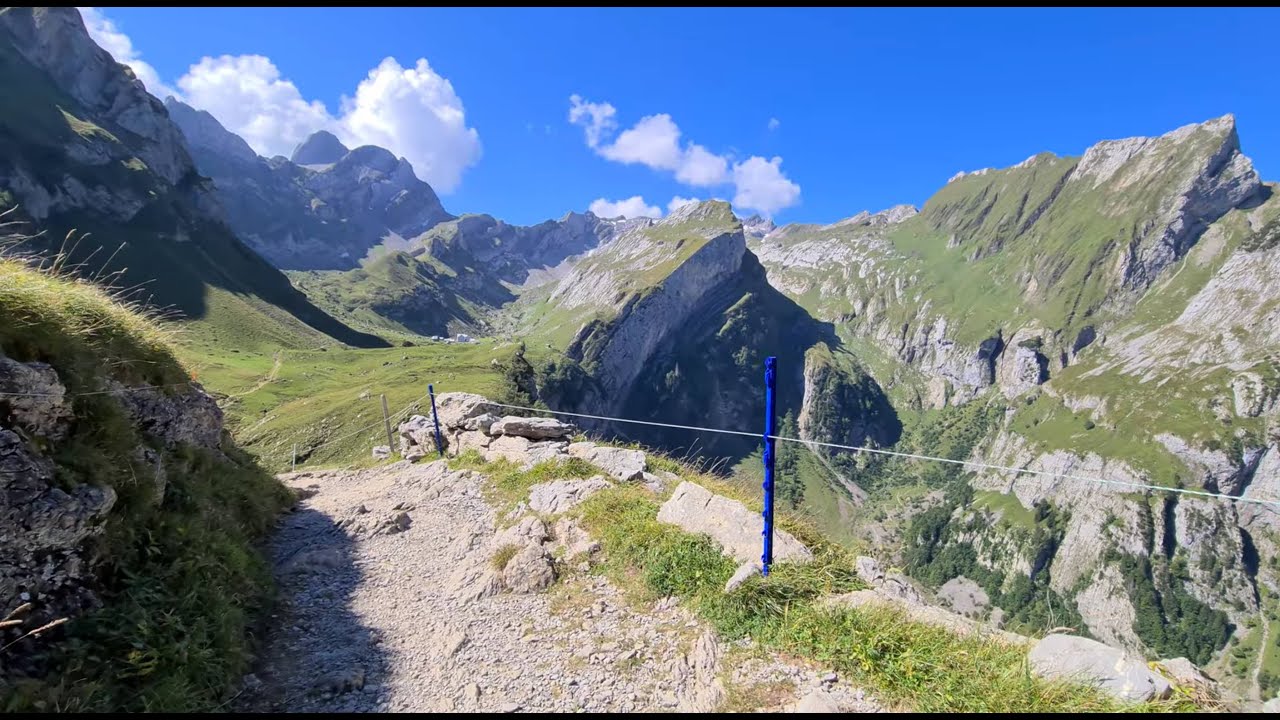 Meglisalp from Wasserauen - Hike Switzerland 4k