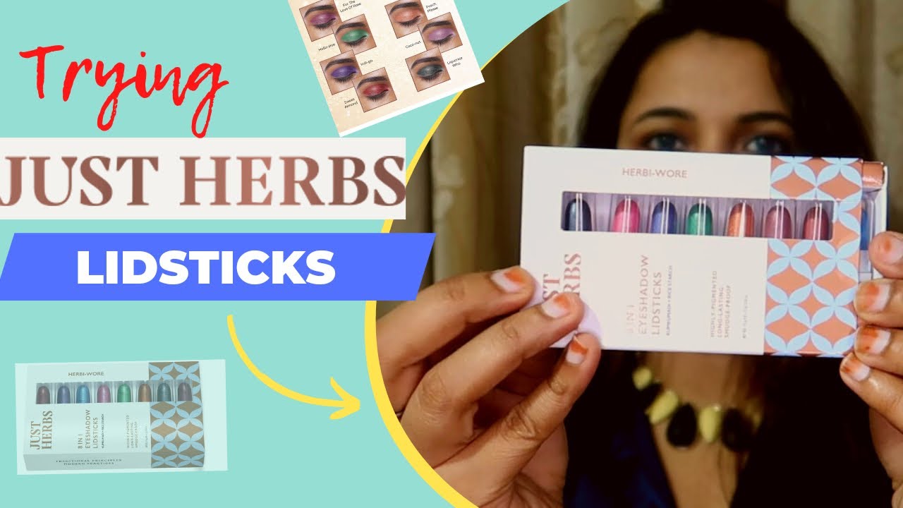 Trying 'Just Herbs' LiDsticks Is it worth buying? Multipurpose? Review