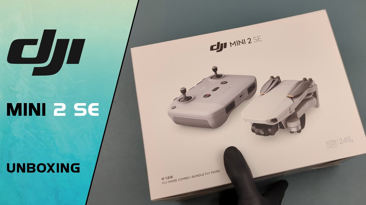 DJI Mini 2 SE - Fly More Combo - unboxing