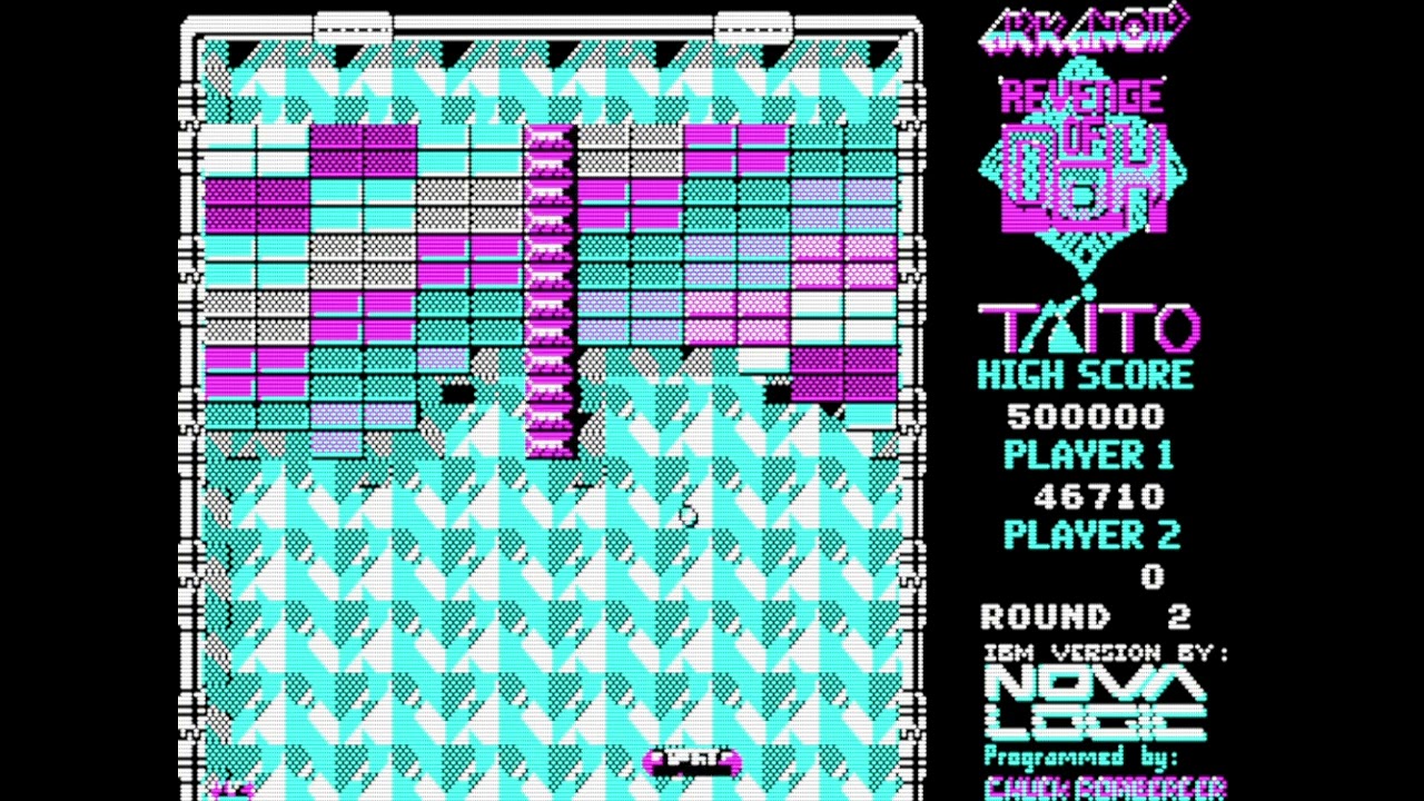 Arkanoid: Revenge of Doh [CGA / PC Speaker]