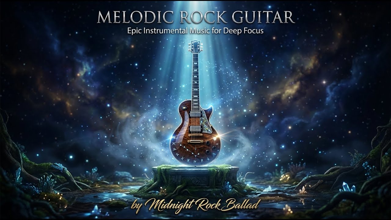 Melodic Rock Guitar | Epic Instrumental Music for Deep Focus