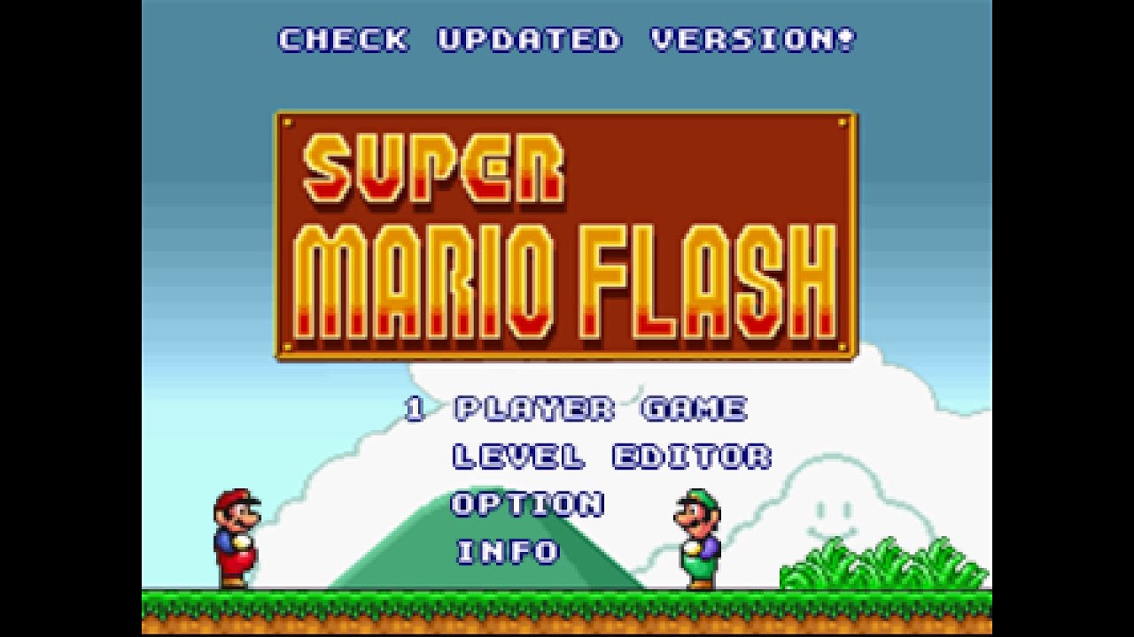 Super Mario Flash Full Gameplay Walkthrough (2007)