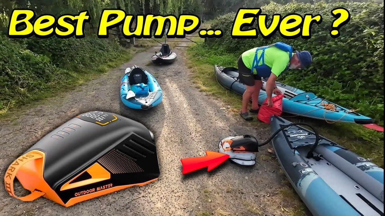 Outdoor Master Shark 3 - Inflatable Kayak SUP Pump - Test Review