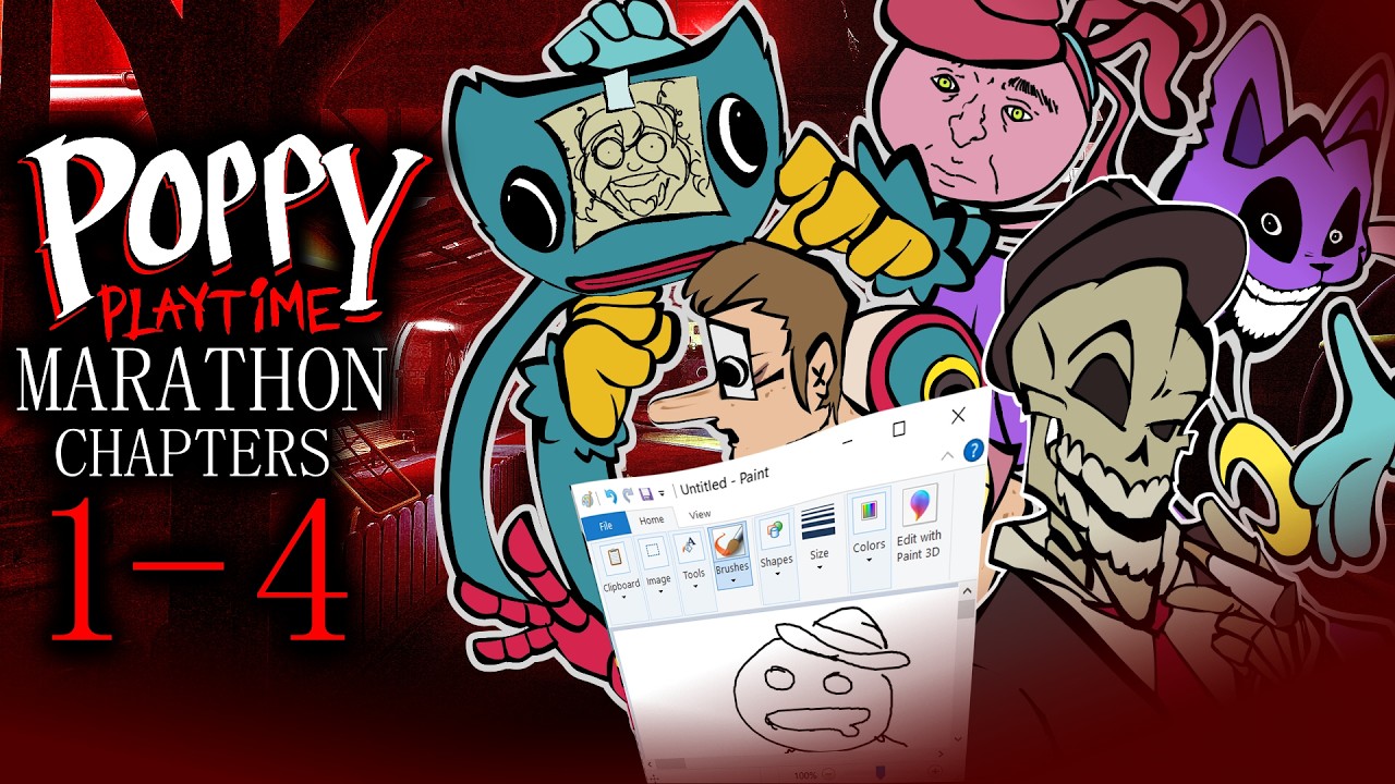 (o) LIVE | Poppy Playtime MARATHON Chapters 1-4