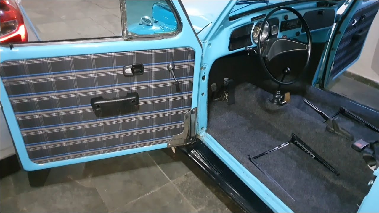 Fuscão do Diego - Personalização Estofado / Foro de Porta Fusca