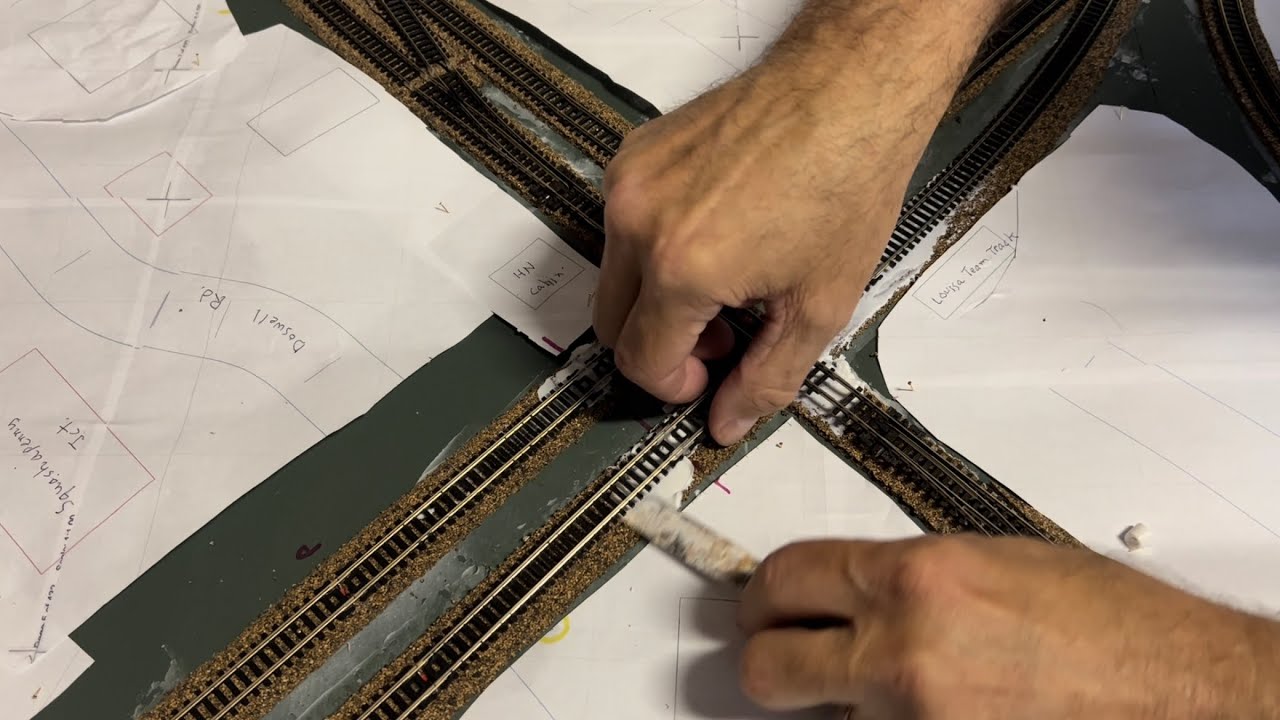 Jerry&rsquo;s Build Part 7 - Wire Drops & Track Down  - Model Railroad Adventures with Bill EP287