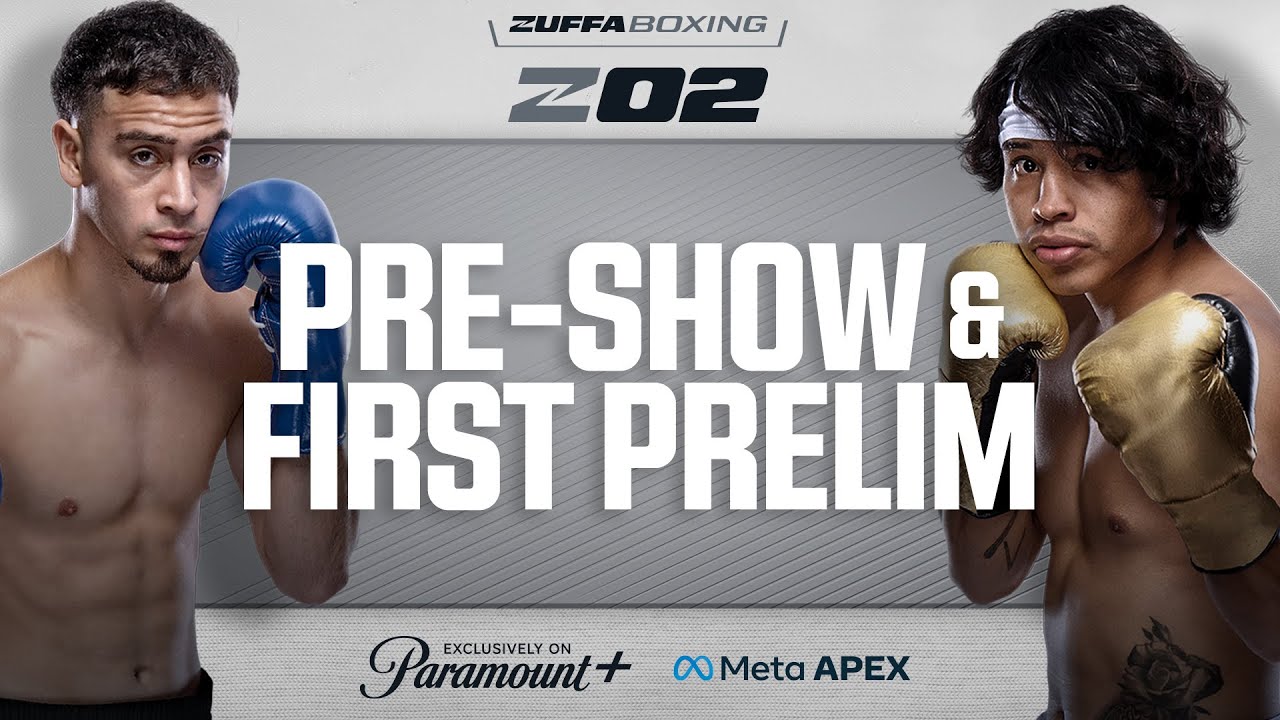 Pre-Show and first preliminary match: Zuffa Boxing 02