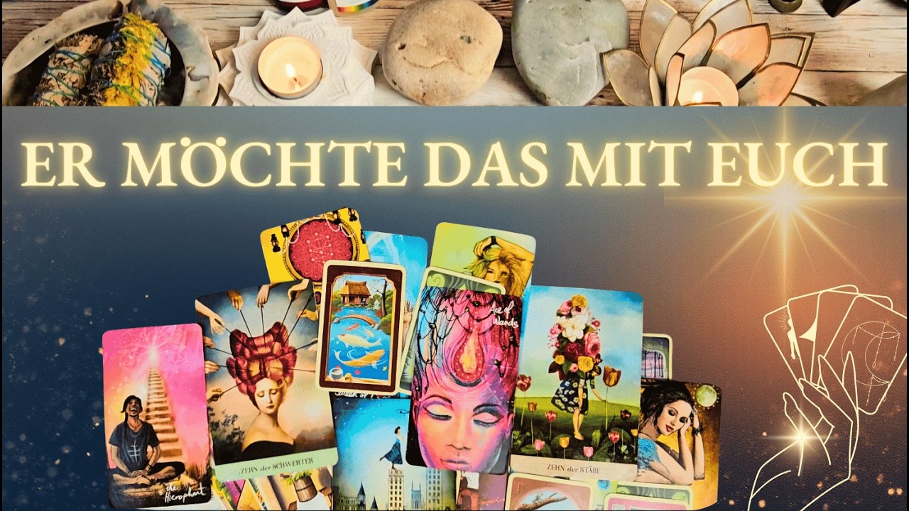 Eure Seelen berühren sich 💫 Die verborgenen Gefühle und Gedanken deines Gegenübers TAROT