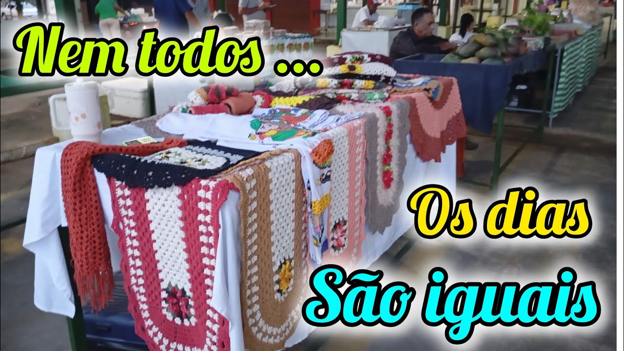 📢 FUI VENDER CROCHÊ NA FEIRA E OLHA SÓ O RESULTADO‼️#embuscadomeusim 