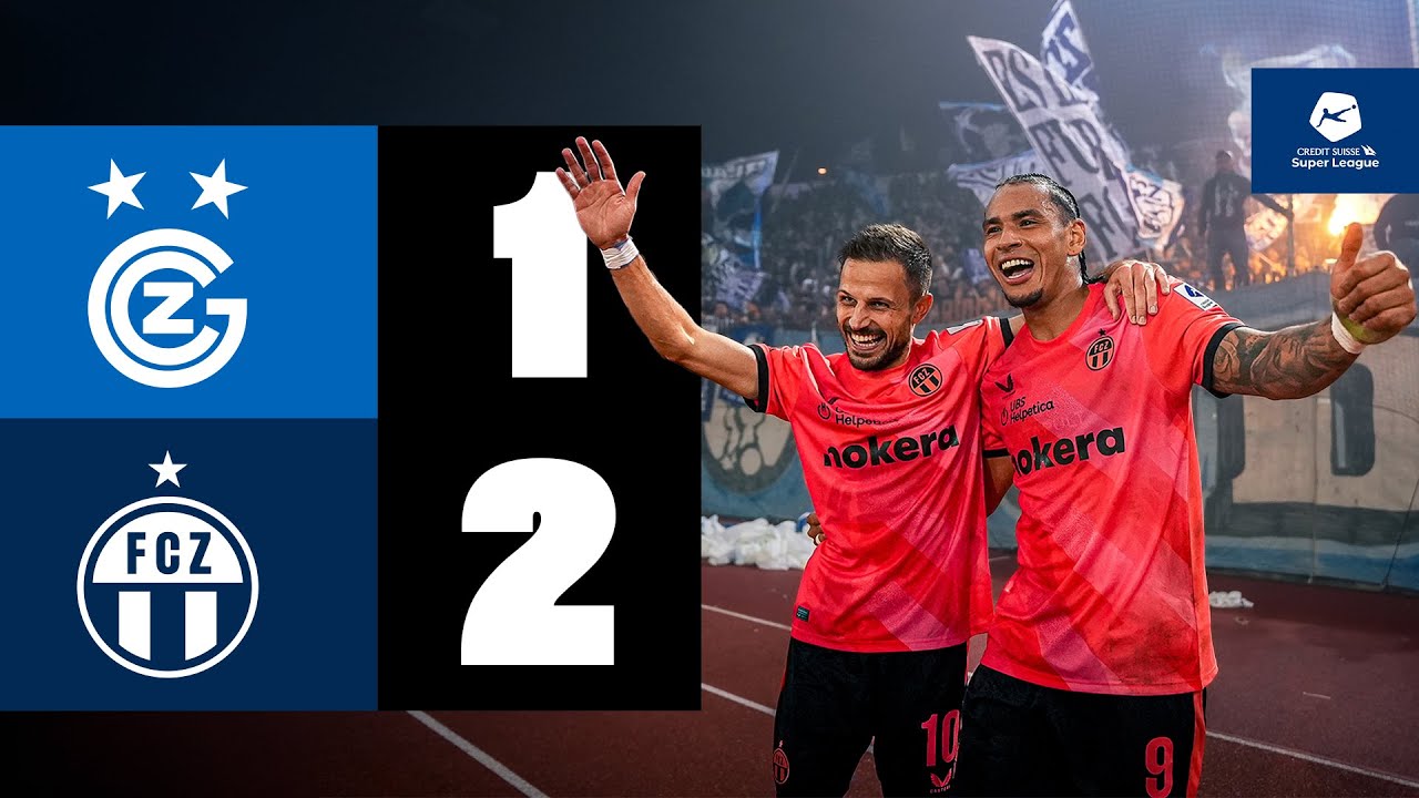🎥 KAMBERI UND MARCHESANO TREFFEN ZUM DERBYSIEG | HIGHLIGHTS | Grasshopper Club - FC Z&uuml;rich &ndash; 1:2