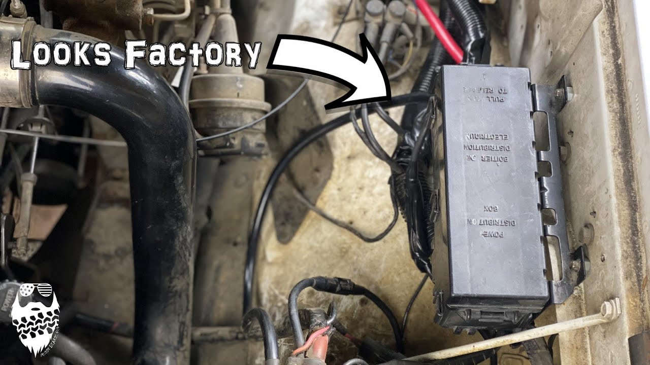 Удаление дешёвых плавких вставок! Установка блока предохранителей Dodge Cummins первого поколения
