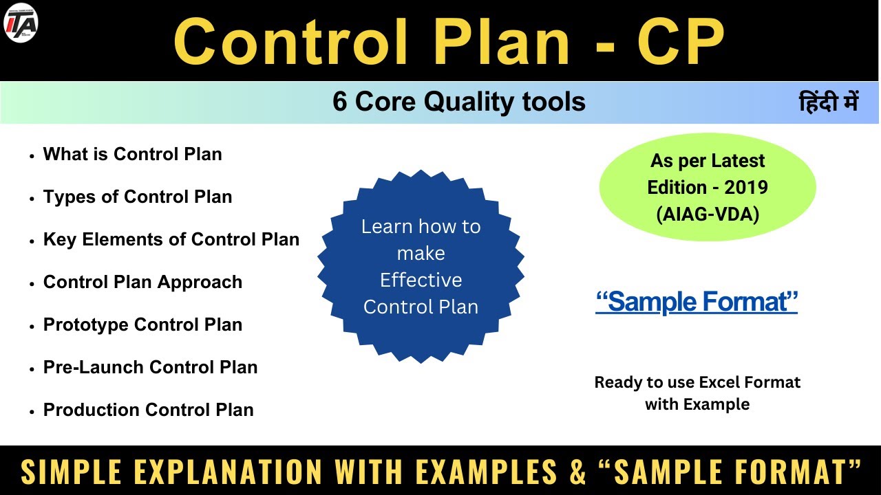What is Control Plan I Quality Control Plan I Control Plan in hindi
