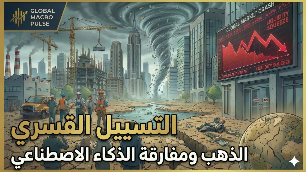 التسييل القسري يضرب الأسواق! لماذا انهار الذهب مع أسهم الذكاء الاصطناعي؟