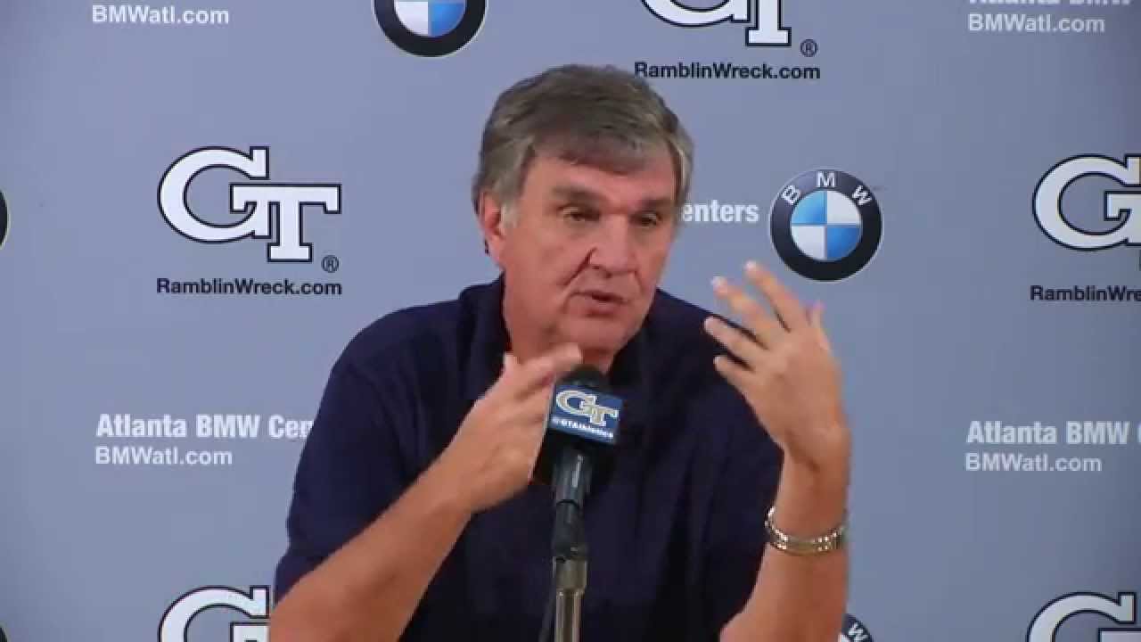 #FSUvsGT: Paul Johnson Press Conference