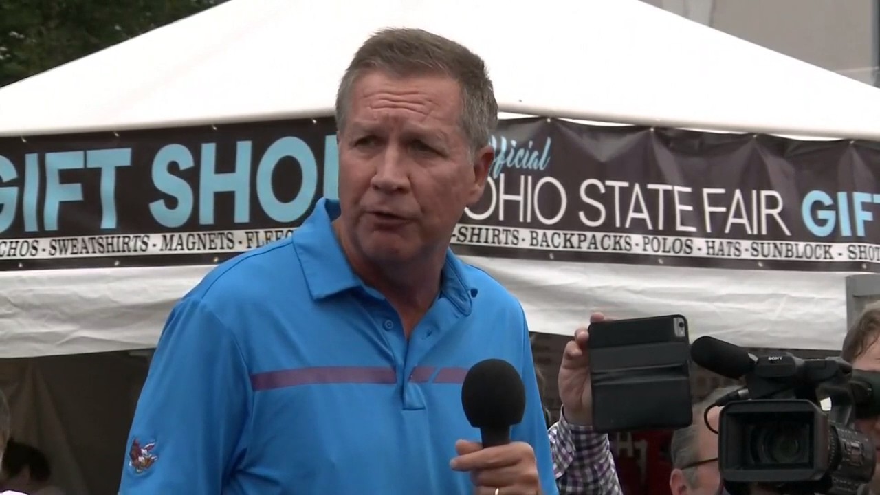 Ohio Gov. John Kasich holds news conference on Ohio State Fair accident