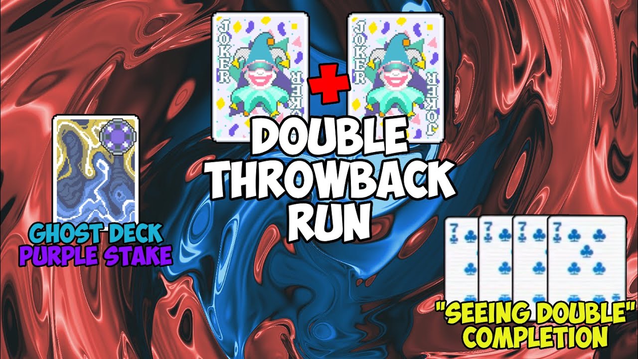 Double Throwback Run & Seeing Double Completion | Ghost Deck Purple Stake