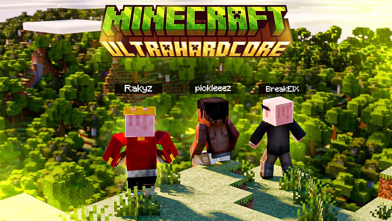 EL QUE MUERE MÁS VECES SE RAPA LA CABEZA | MINECRAFT UHC #1 💀 ft. iBreak & Picklez