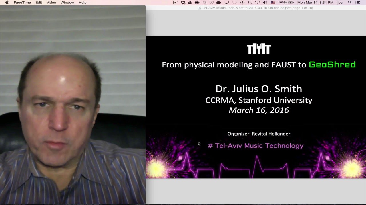 From physical modeling and FAUST to GeoShred