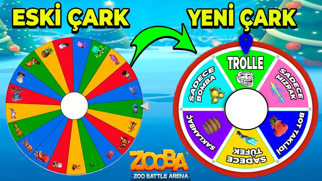 ÇARKI ÇEVİR SAVAŞA GİR 10 ( ÇARKI GÜNCELLEDİM ) / Zooba