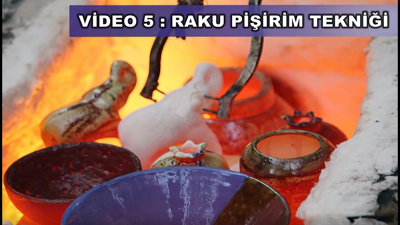 Raku Pişirim Tekniği - Seramiksir & Seçil Nebioğlu Seramik Atölyesi