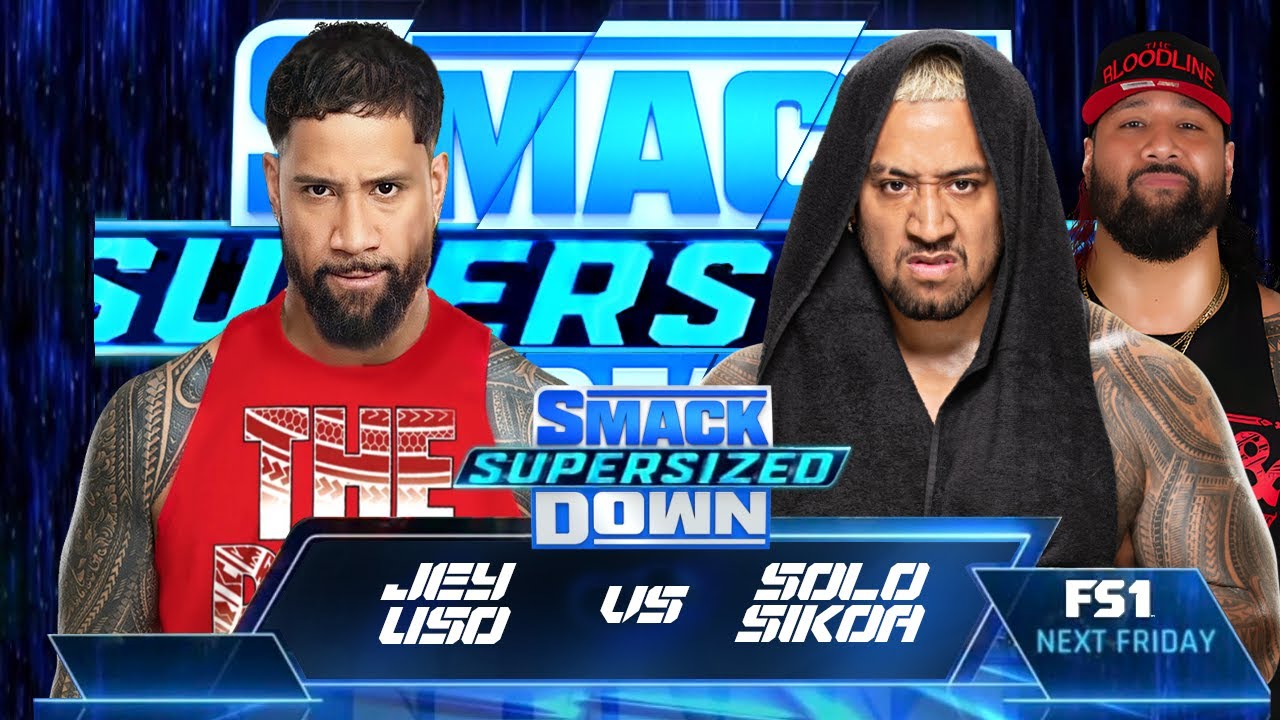 WWE2K23 Universe Mode | Jey Uso vs. Solo Sikoa | United States Championship Match