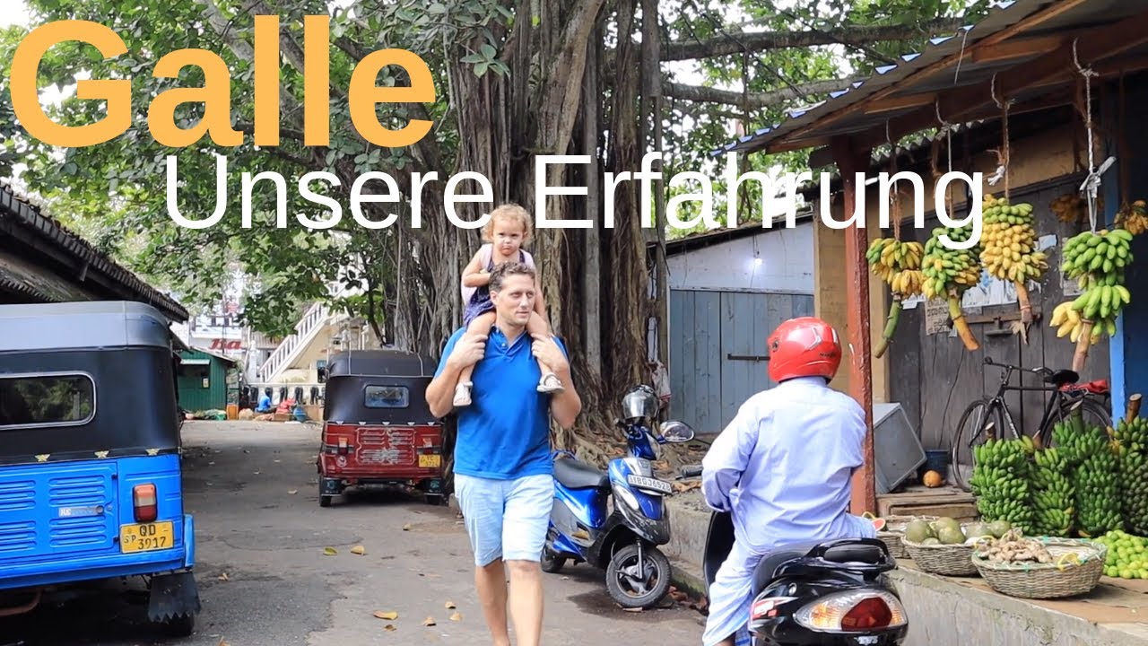 Galle Reisebericht, so laut ist es wirklich - Sri Lanka Reiseroute - Unsere Erfahrung in Galle