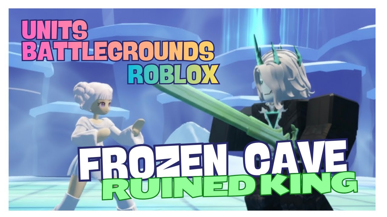 I Finally Defeated the RUINED KING ❄️ Frozen Cave Update | Units Battlegrounds (Roblox)