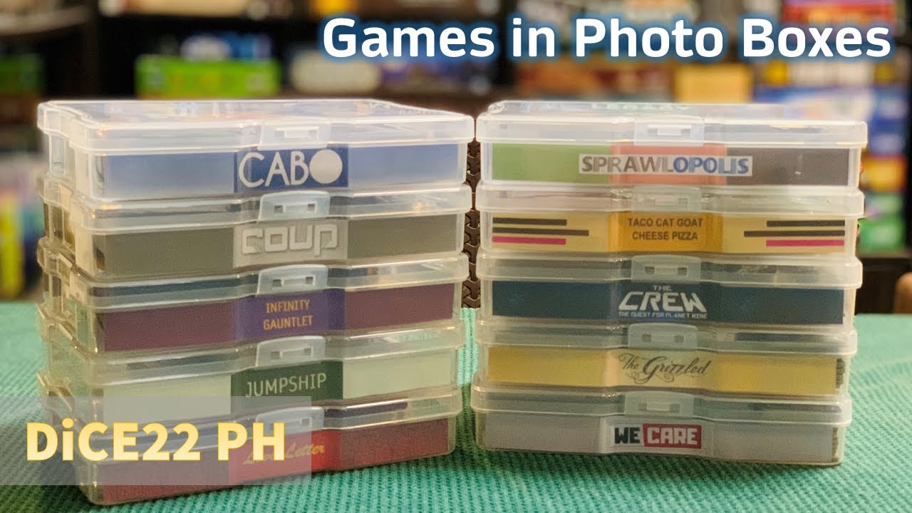 DiCE22 Featurette | Micro and Small Games in Photo Boxes