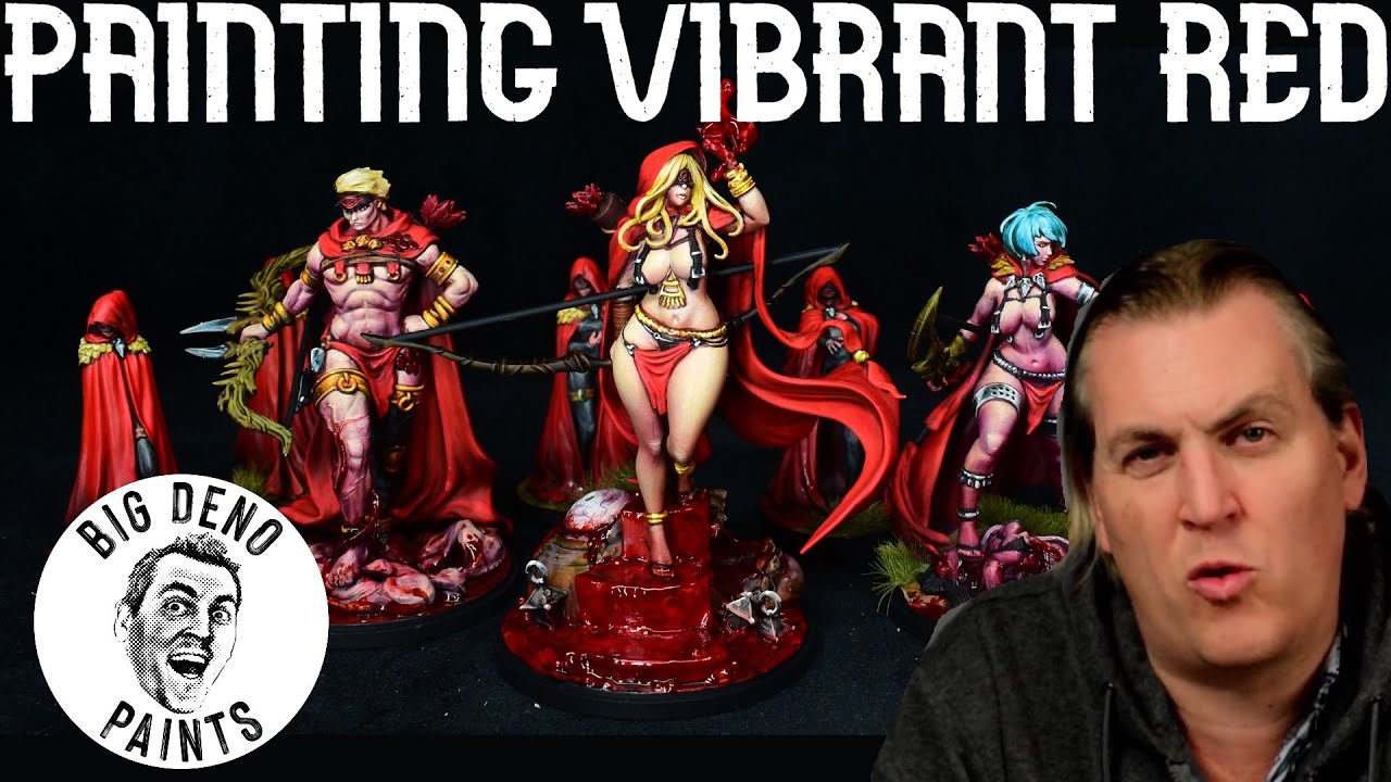 Painting Vibrant Reds!