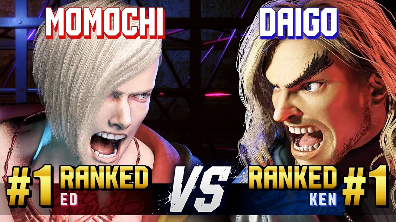 SF6 ▰ MOMOCHI (#1 Ranked Ed) vs DAIGO (#1 Ranked Ken) ▰ High Level Gameplay