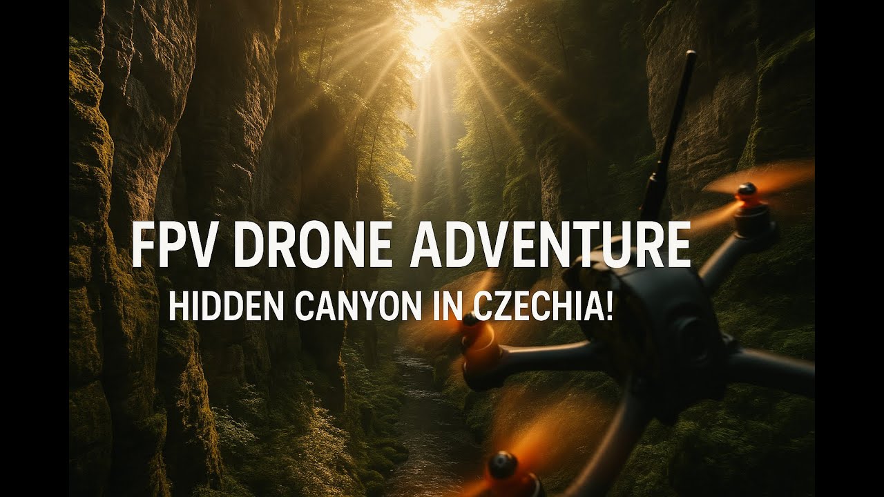 Suché Kamenice FPV Tour 1 - Růžová