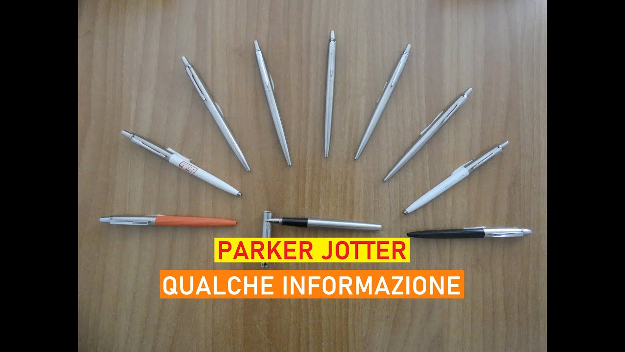 Parker Jotter - qualche informazione su questa penna [ITA]