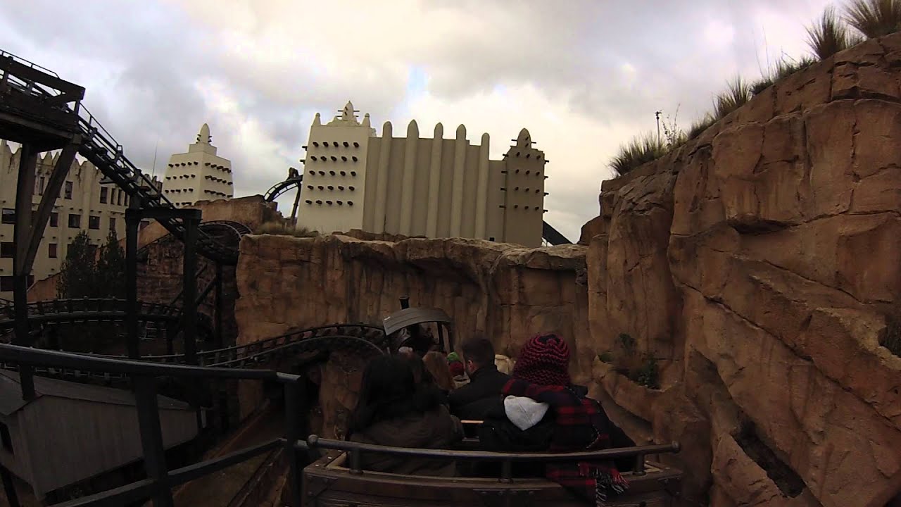 Colorado Adventure - Phantasialand Brühl (Onride) Video Wintertraum 2016