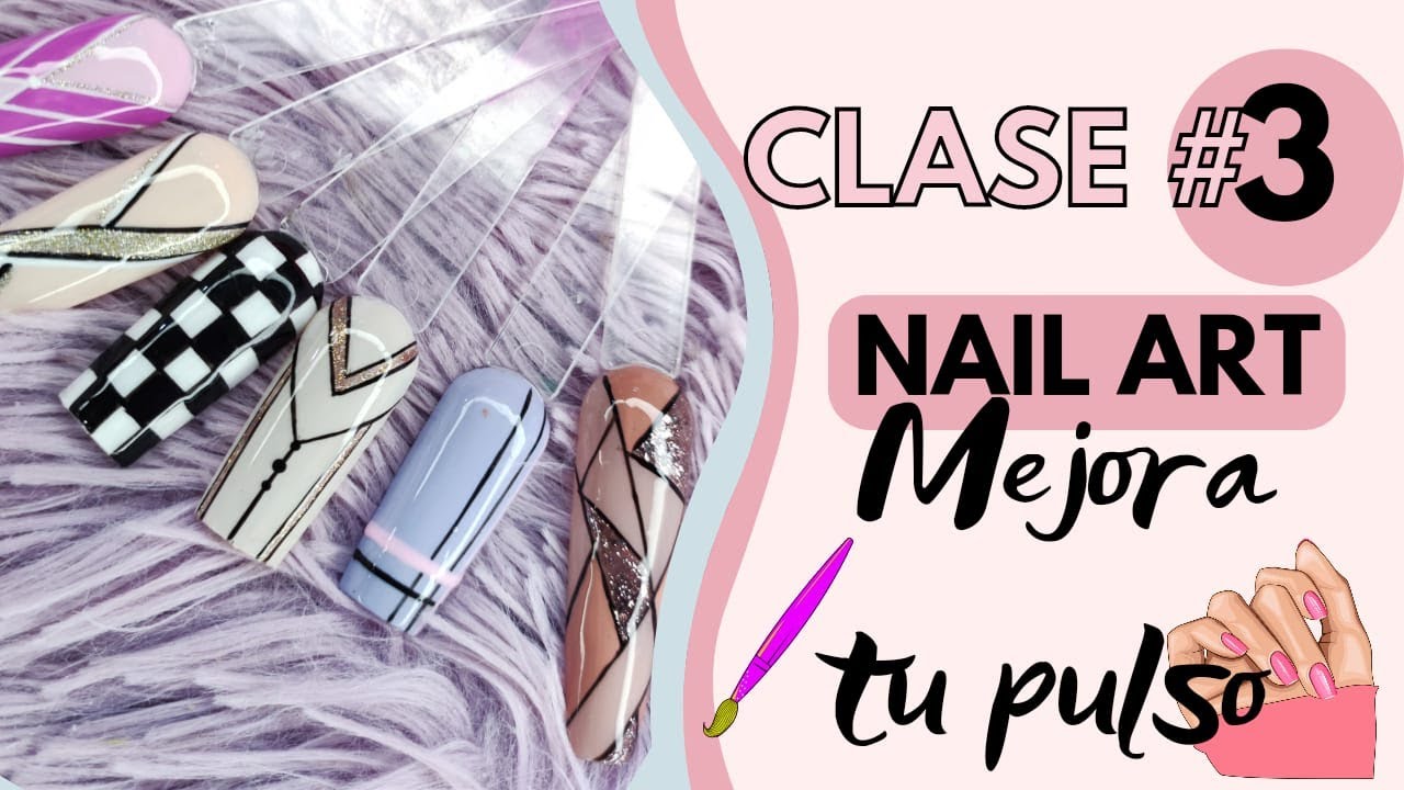 Clase #3 NAIL ART💅🖌️ / MEJORA TU PULSO 💅