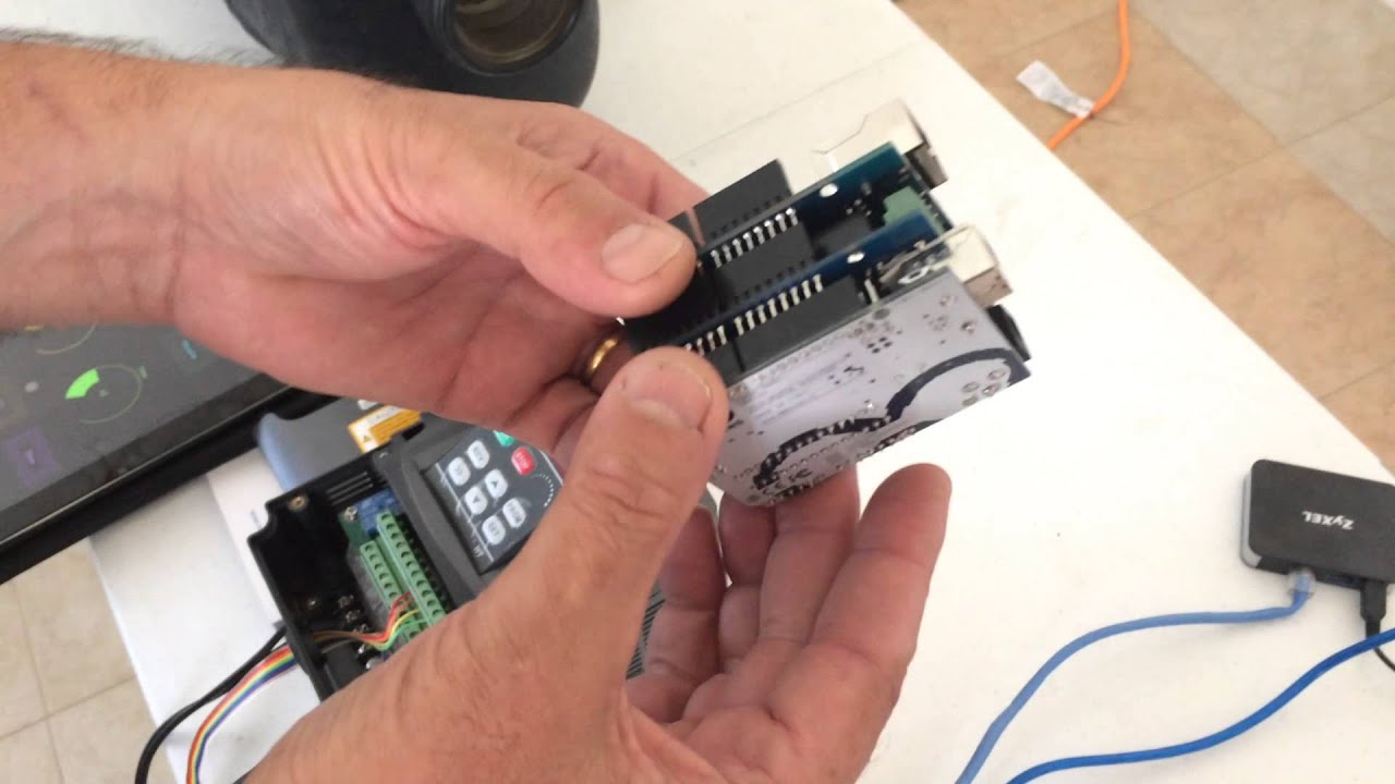 Huanyang VFD wireless control