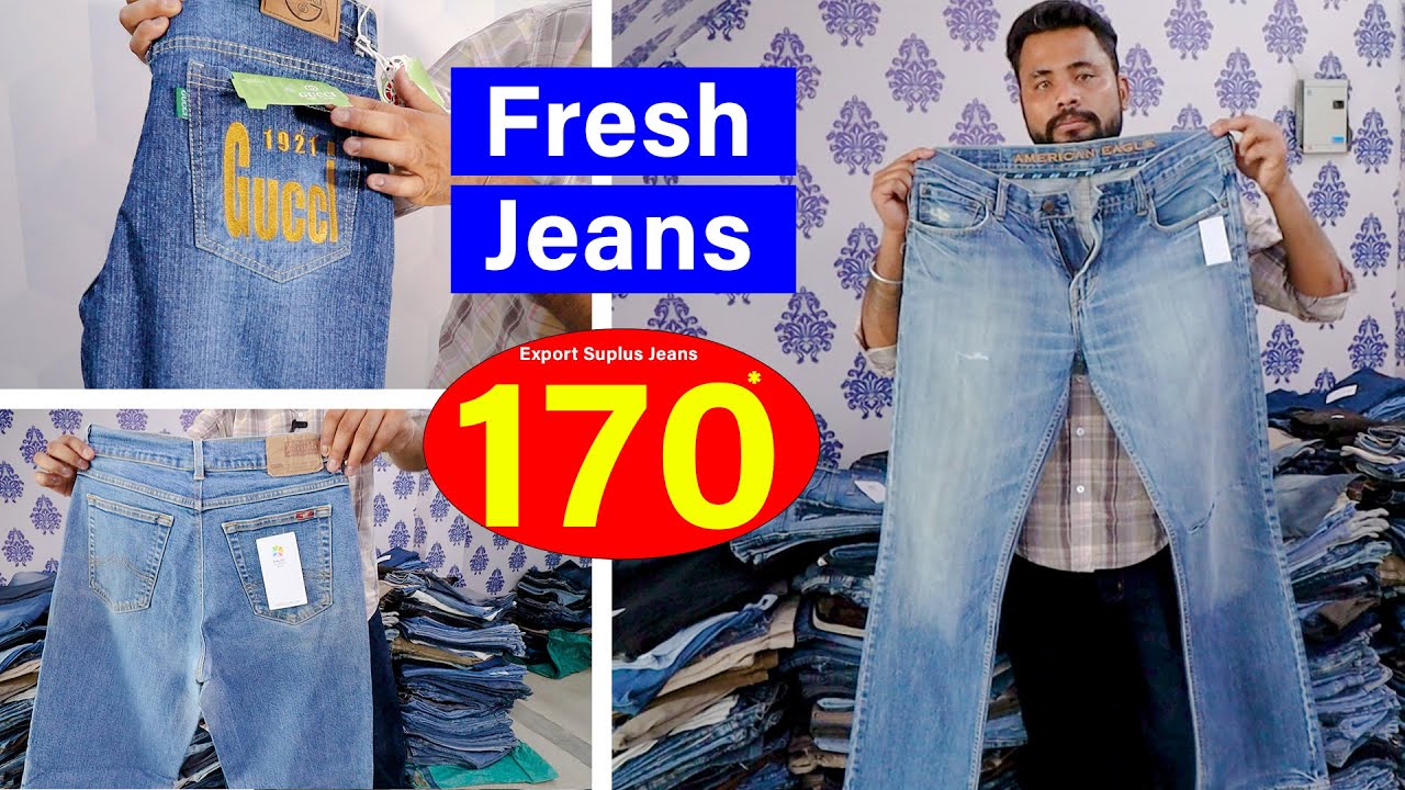 Latest Video 2024 - Jean Pant  - Export Surplus - Fresh 📞70098 05344 Ludhiana Wholesale Market