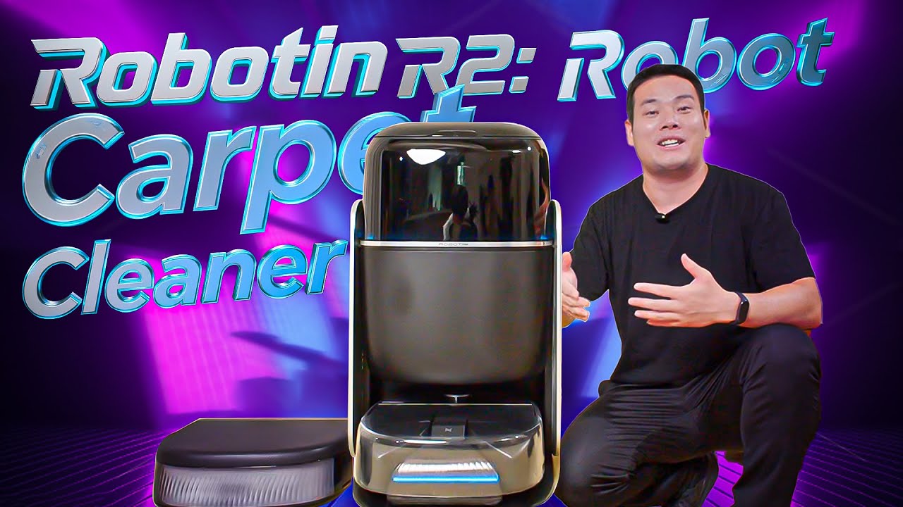 Робот, который моет и сушит ковры: обзор Robotin R2