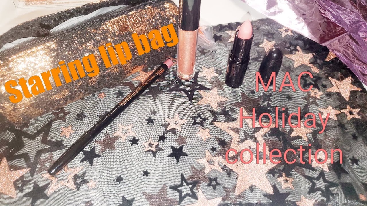 MAC Starring You Holiday collection part 2 &hearts;&hearts;&hearts;&hearts; Starring lip bag
