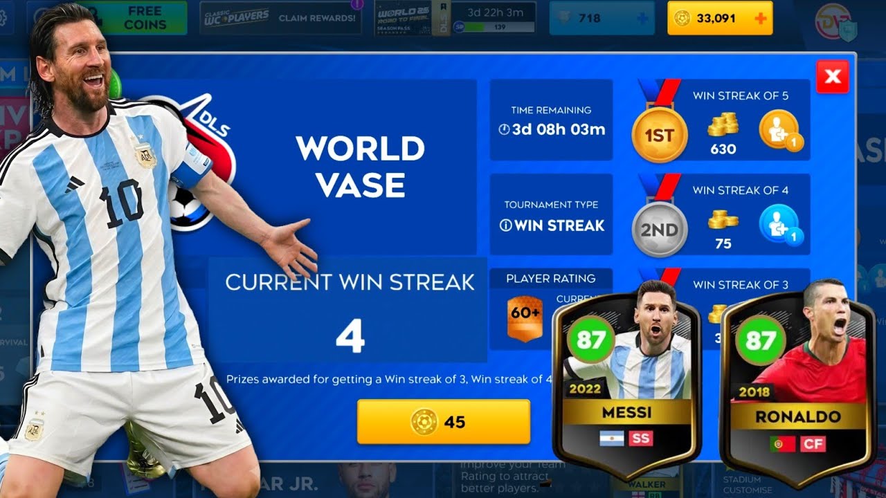 DLS 26 WINNING THE WIN STREAK EVENT IN DREAM LEAGUE SOCCER 2026