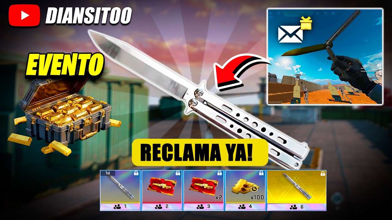 Llega el Cuchillo GRATIS a Blood Strike