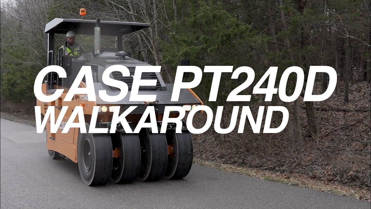 North America: PT240D Pneumatic Tire Roller Walkaround