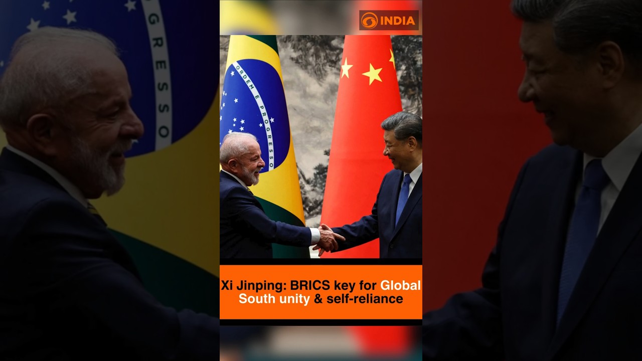 Xi Jinping: BRICS key for Global South unity & self-reliance