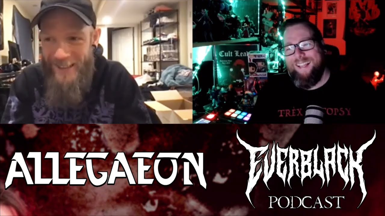 ALLEGAEON: Эзра Хейнс рассказывает об австралийском туре, трезвости, Дэйве Отеро и новой музыке.