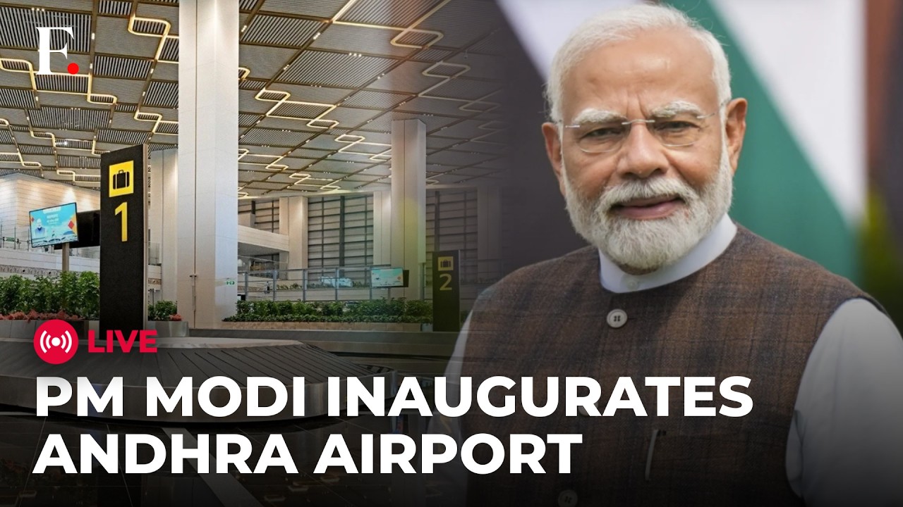 LIVE: PM Modi Inaugurates Airport in Andhra Pradesh, New Development Projects to be Launched