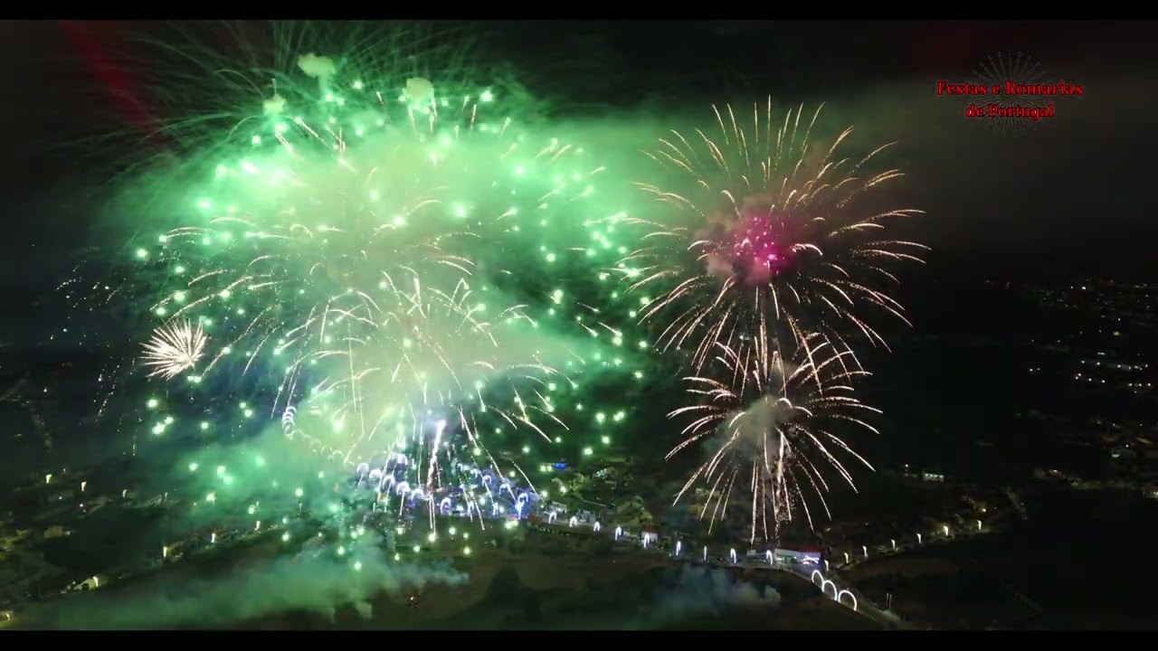 Fireworks Drone 4K- Nevogilde Lousada Portugal 2022