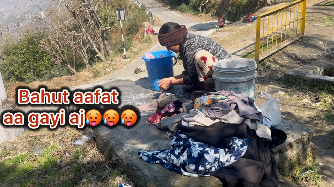 Bahut aafat aa gyi aaj🥵#vlog