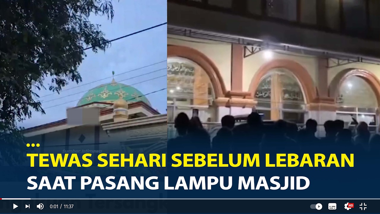 Sosok 2 Mayat di Lantai 3 Masjid, Diduga Tewas Sehari Sebelum Lebaran Saat Pasang Lampu Masjid