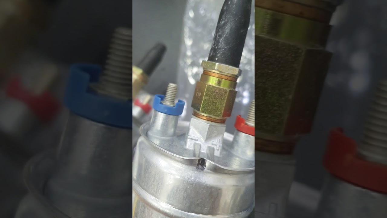 الفرق بين مضخه البنزين بوش ٠٤٤ الاصليه والمقلده bosch 044 fake vs original
