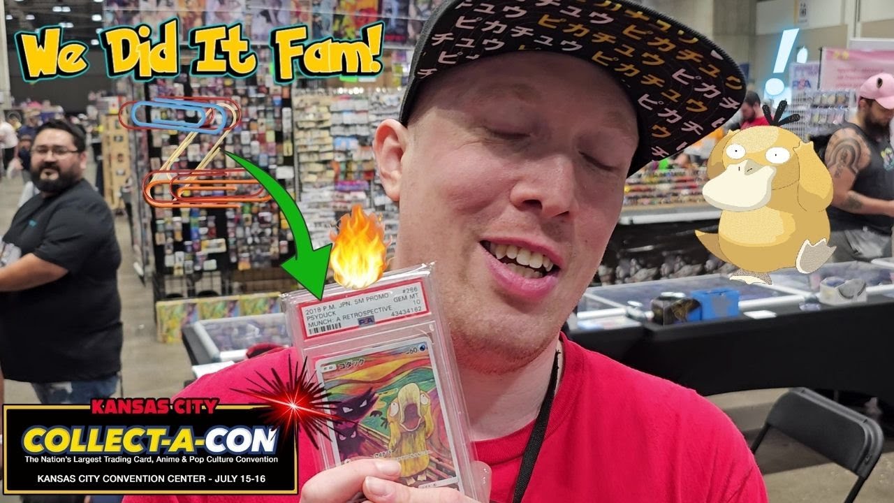 Collect A Con Day 2 Kansas City Pokémon Trade Up Challenge! Amazing Ending!