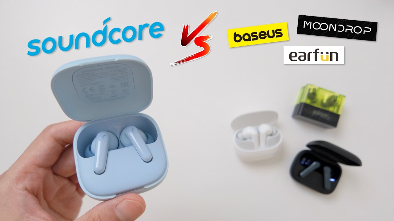 НОВЫЕ наушники Soundcore R60i NC за $25 против Baseus, Moondrop и EarFun!